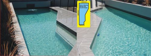 Mango Hill Double Angled Pool Design