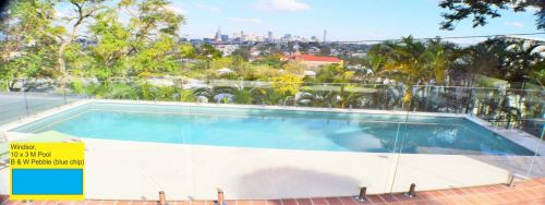 Windsor Lap Pool Design With City View