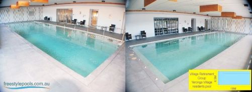 Indoor Retirement Residents Pool, Yeronga Village Retirement Centre