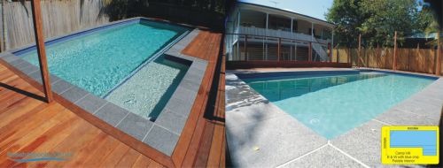 Camp Hill Deck Pool With Blue Chip Trimming